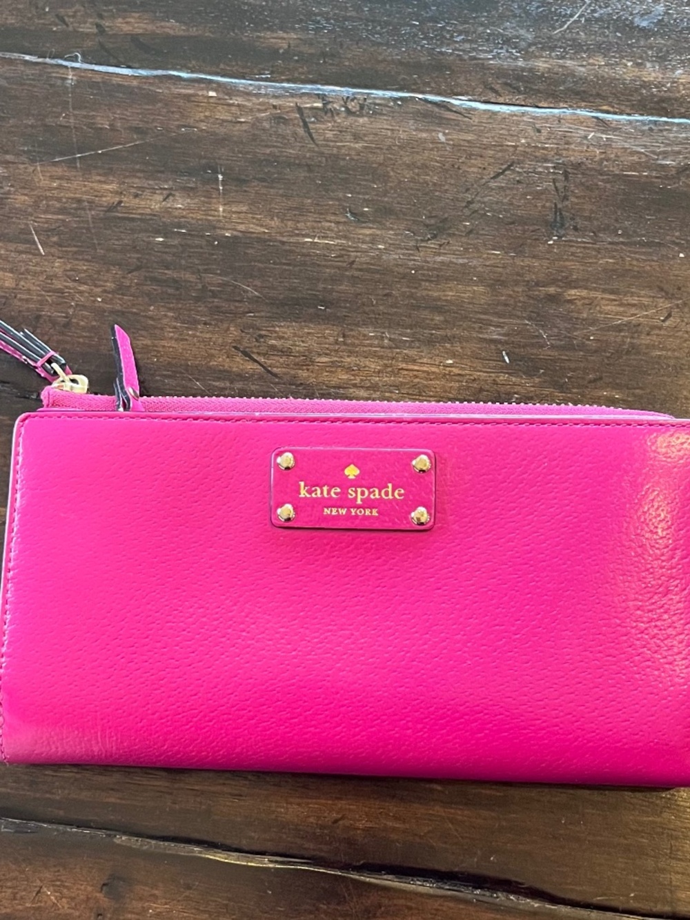 Kate Spade Pink Wallet Wristlet